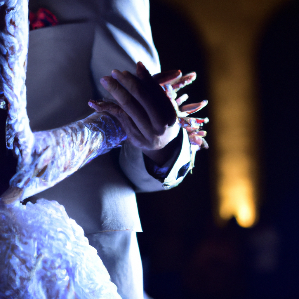 Fotografía de boda minimal — imagen generada